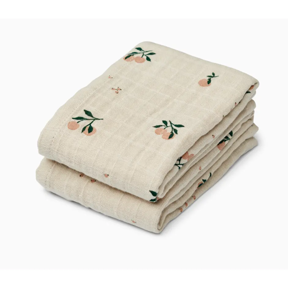 Lewis Muslin Cloth 2 Pack Various Colours 1