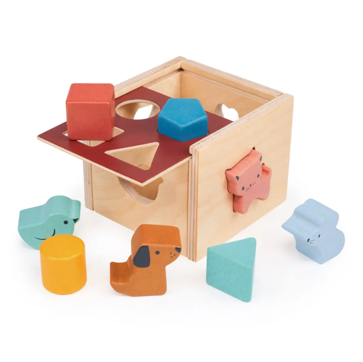 Bambino Shape Sorting Cube 1