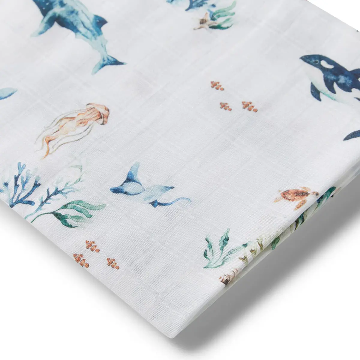 Ocean Organic Muslin Wrap 1