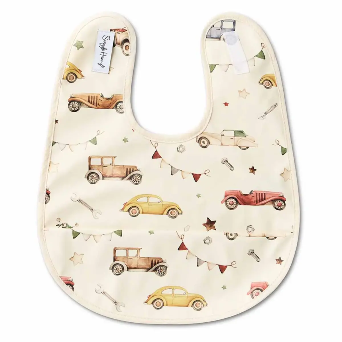Vintage Cars Snuggle Bib 1