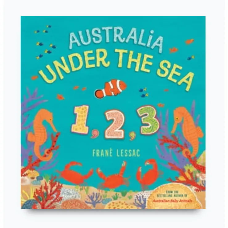 Australia Under The Sea 1 2 3 By Frané Lessac 1