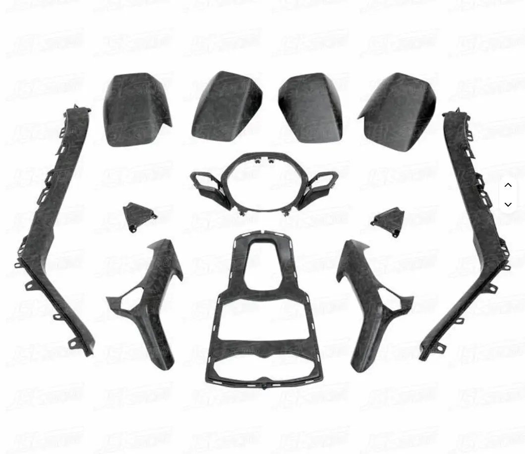 Carbon Fiber Interior Trim Replacement Set For Lamborghini Huracan 2