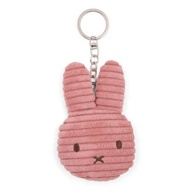 Miffy Flat Keychain Eco Corduroy Various Colours 3