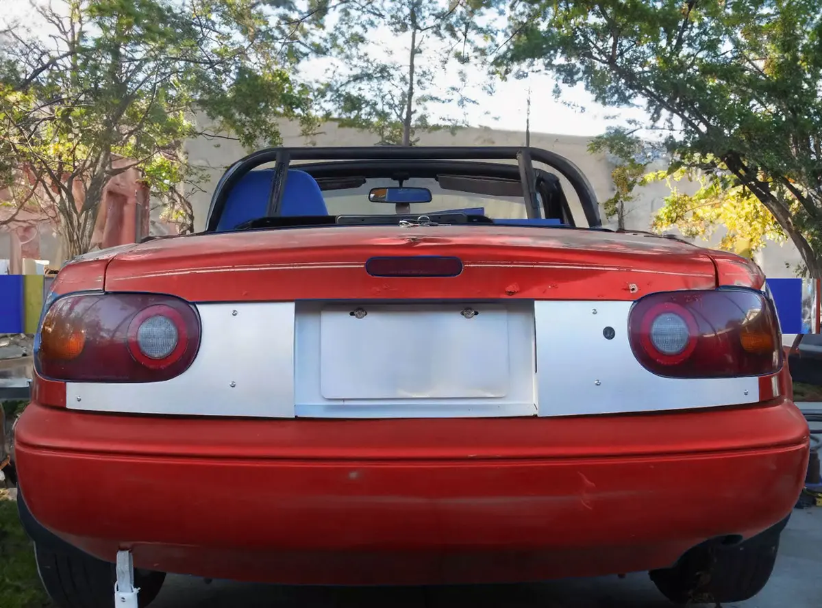 Miata Aluminum Rear Finish Panel Replace Upgrade For Mazda Mx5 Mx-5 Na 1
