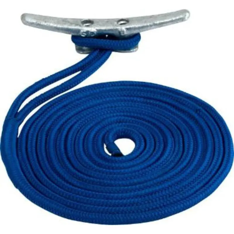 Sea-Dog Line Premium Dock Line Double Braided Nylon - Black 1