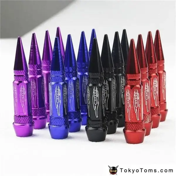 4Pcs/Set Aluminum Car Truck Tire Air Valve Stem Cap Cover 1