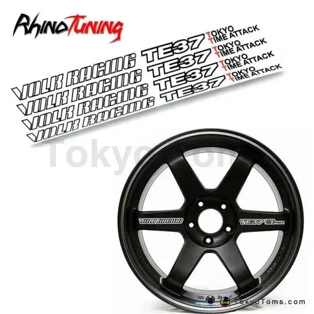 Set Volk Racing Te37 Sticker 1