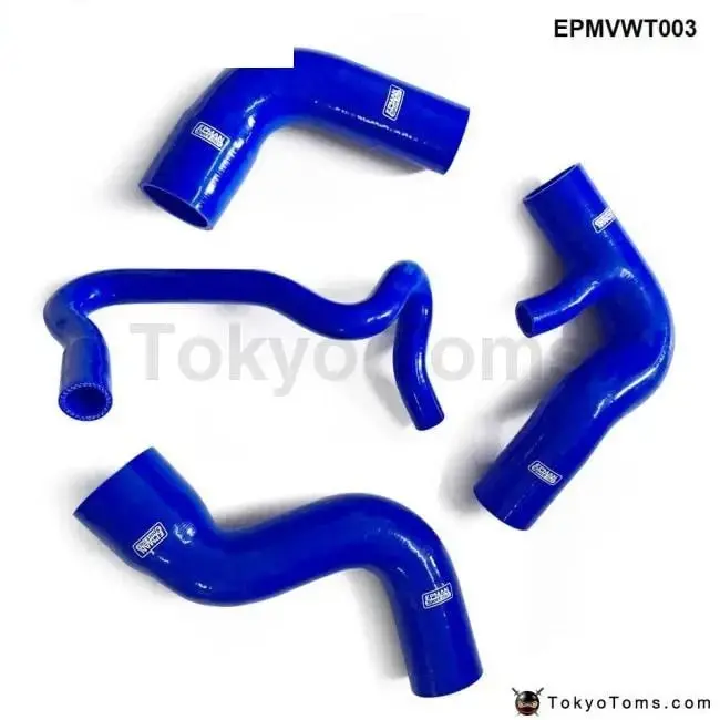 Silicone Intercooler Induction Intake Turbo Boost Hose Kit For Passat 1.8T B5 96-01 (4Pcs) Epmvwt003 1