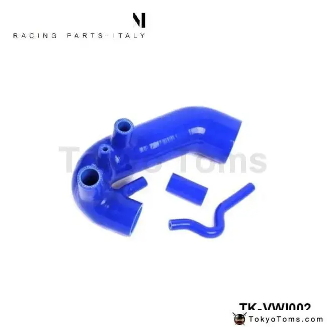 Silicone Intercooler Turbo Boost Induction Intake Hose Kit For Vw Passat 1.8T B5 96-01 (3Pcs) 1