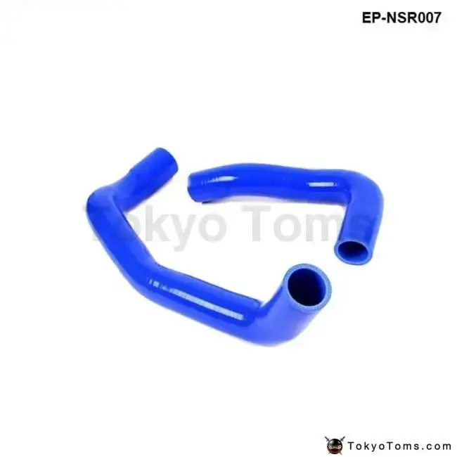 Silicone Intercooler Turbo Radiator And Heater Hose Kit For Nissan Skyline R33 R34 Gtr (2Pcs) 1