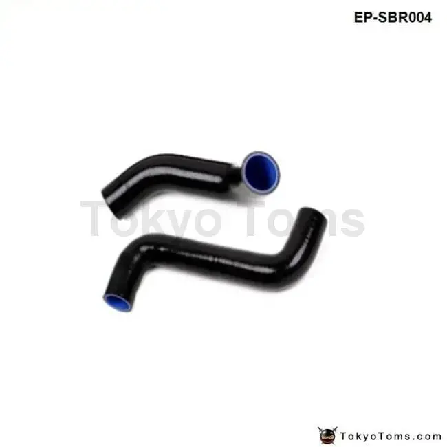 Silicone Intercooler Turbo Radiator Heater Hose Kit For Subaru Impreza Gd 2.0 Wrx Sti 09-00 (2 Pcs) 1