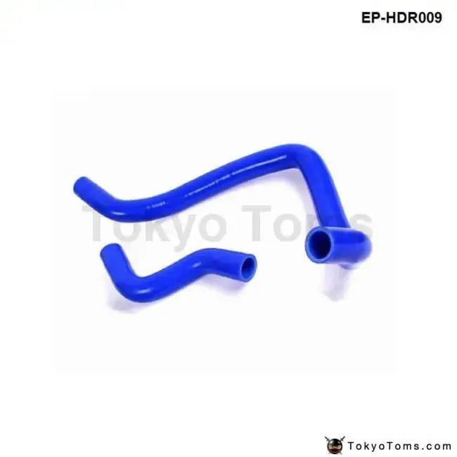 Silicone Intercooler Turbo Radiator Hose Kit For Honda Civic D15 D16 Eg Ek 1.6L 92-00 (2Pcs) 1