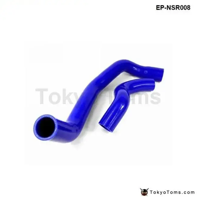 Silicone Intercooler Turbo Radiator Hose Kit For Nissan Skyline Gtr R32 R33 R34 Rb26dett 89+ (2Pcs) 1