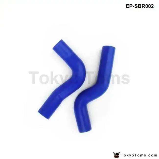 Silicone Intercooler Turbo Radiator Hose Kit For Subaru Impreza Wrx Sti Gc8,Ej20 96-00 (2Pcs) 1