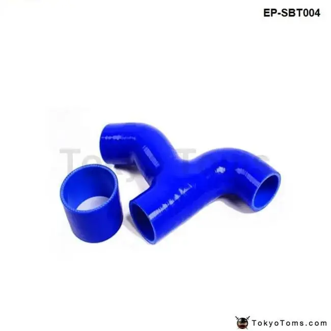 Silicone Turbo Radiator Intercooler Y- Pipe Hose Kit For Subaru Impreza Wrx Gc8 Ej20 2.0 96-00(2Pcs) 1