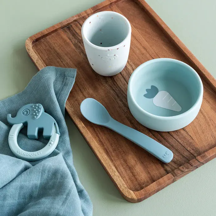 Silicone First Meal Set Various Colours 1