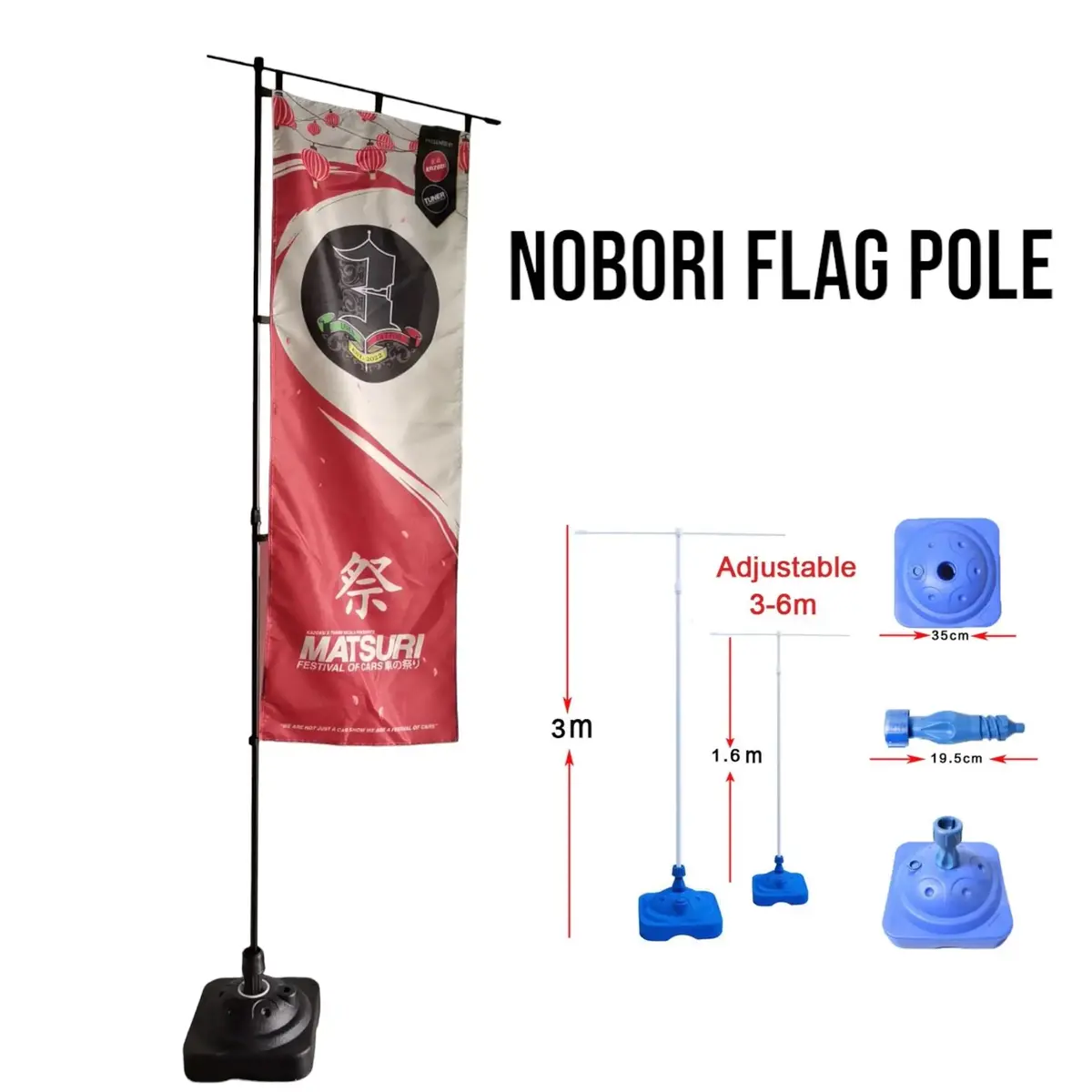 Nobori Flag Pole / Stand 2