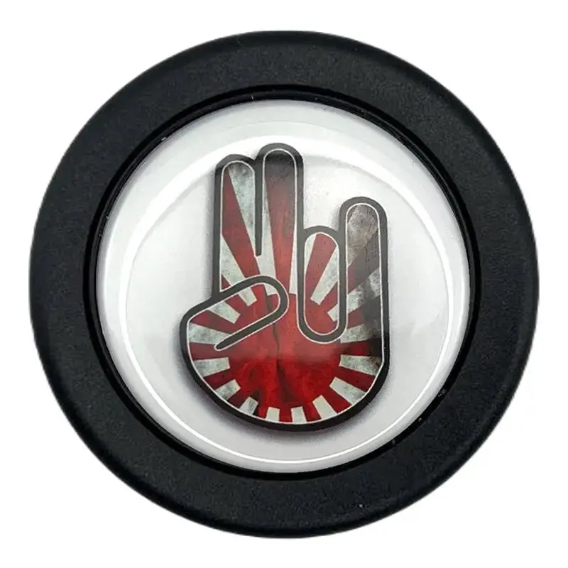 Sunrise 2 Fingers Horn Button 1