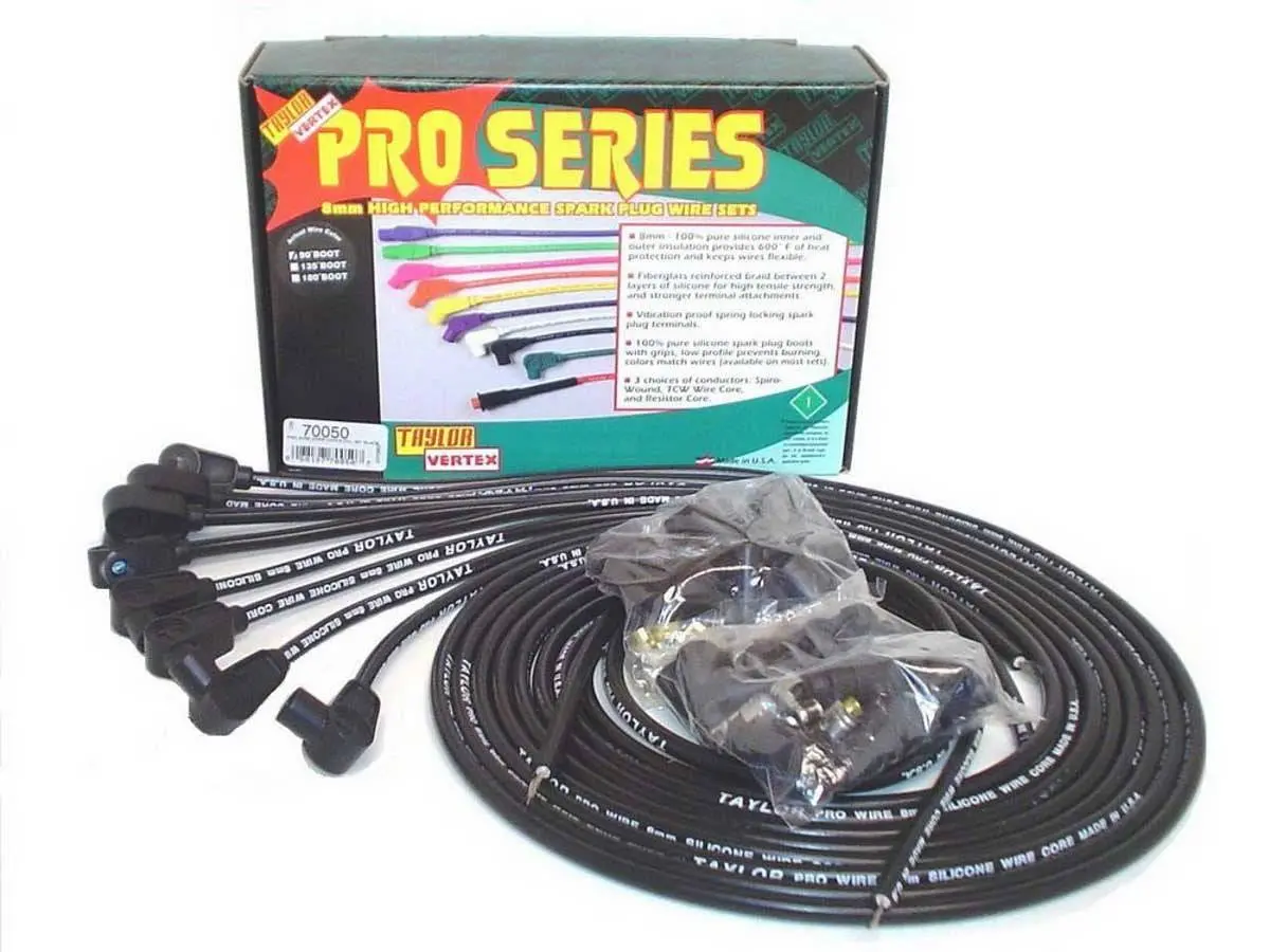 Taylor 8Mm Black Pro Wire 90 Dg 1