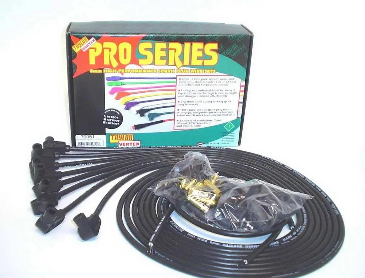 Taylor 8Mm Black Pro Wire 90 Dg 1