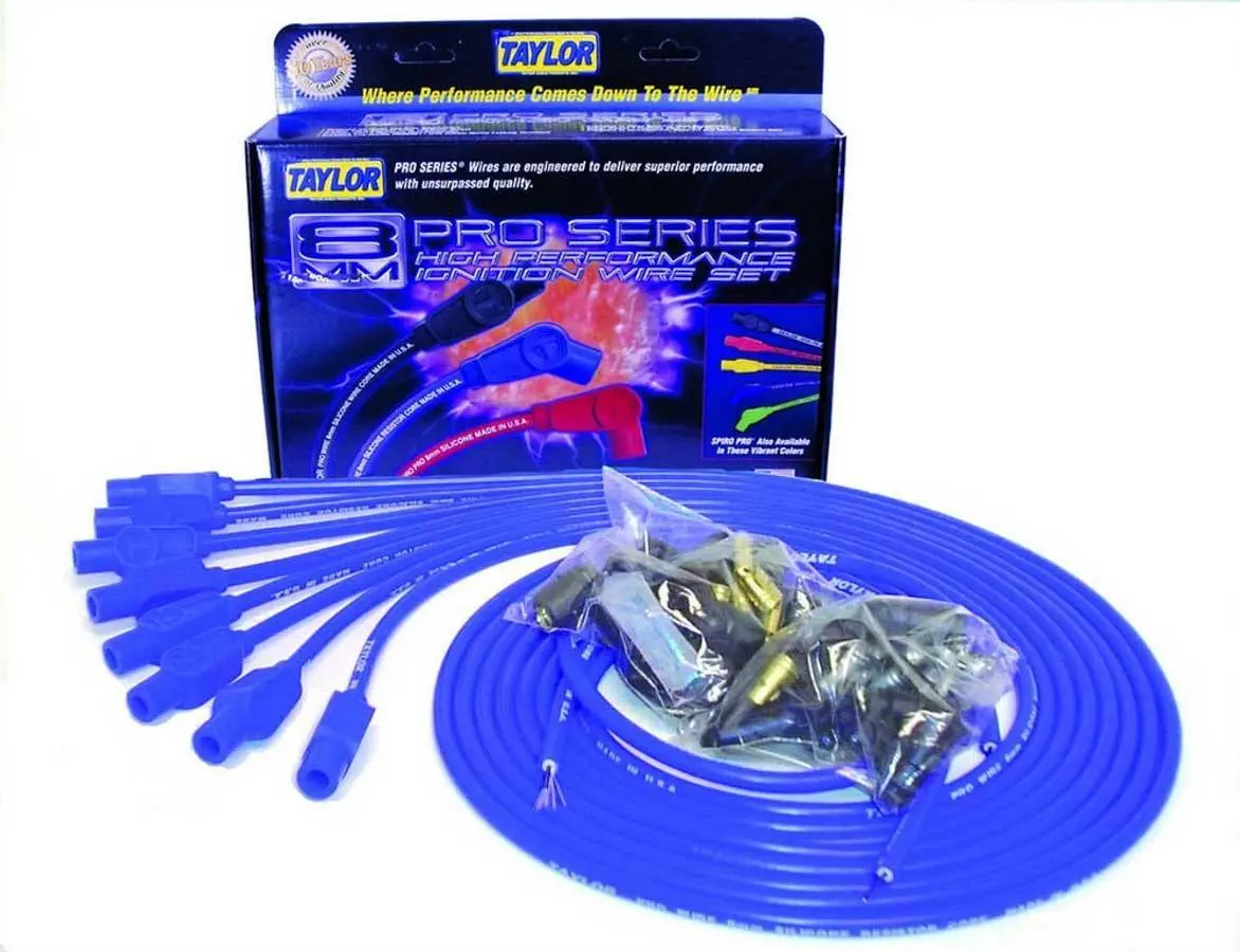 Taylor 8Mm Blue Pro Wire 180 Dg 1