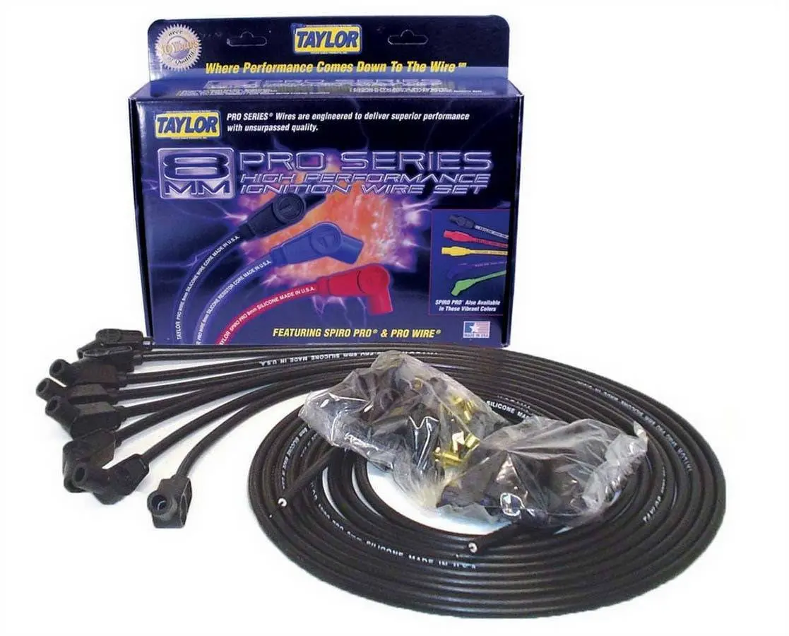 Taylor 8Mm Black Spiro-Pro Wire 1