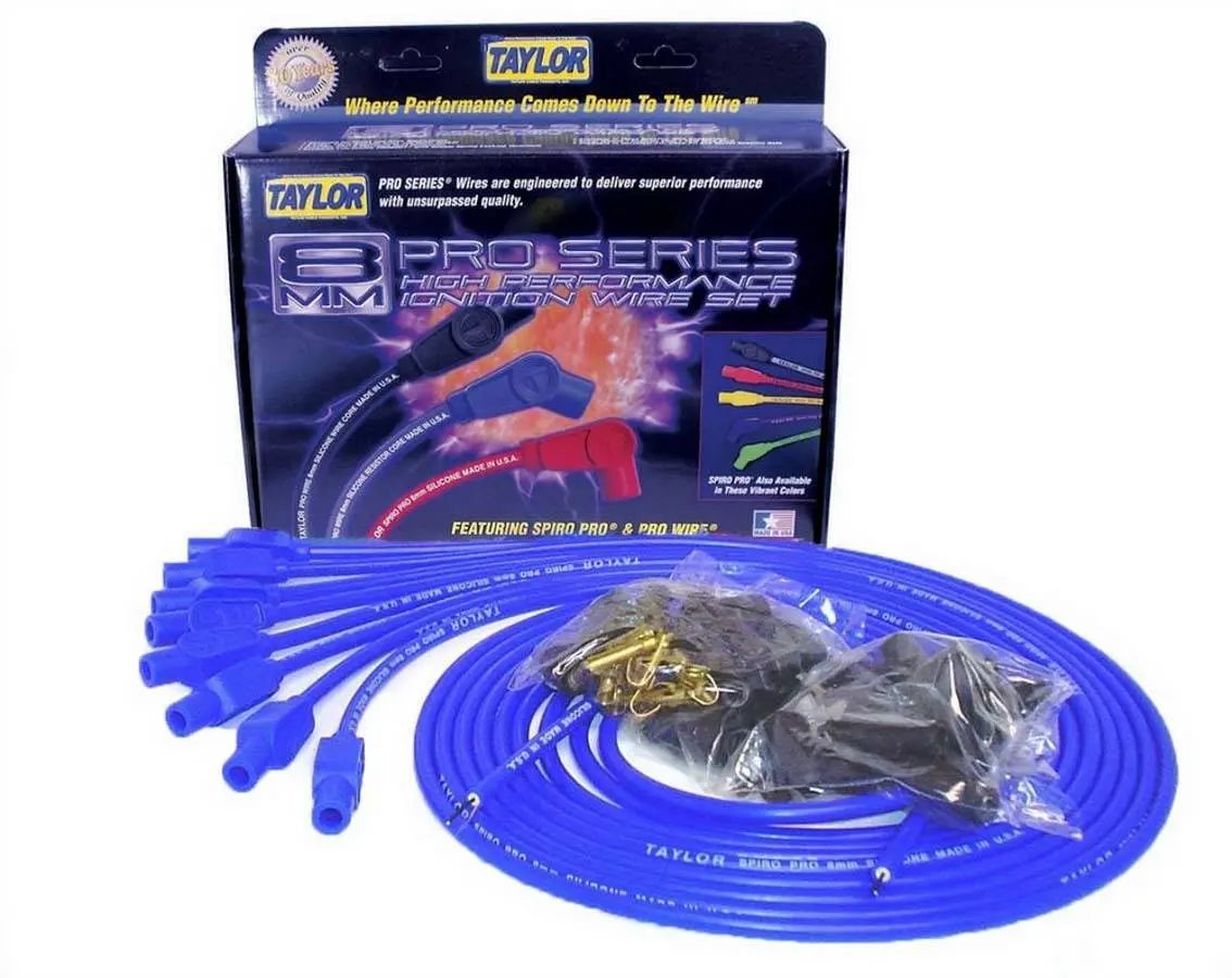 Taylor 8Mm Blue Spiro-Pro Wires 1