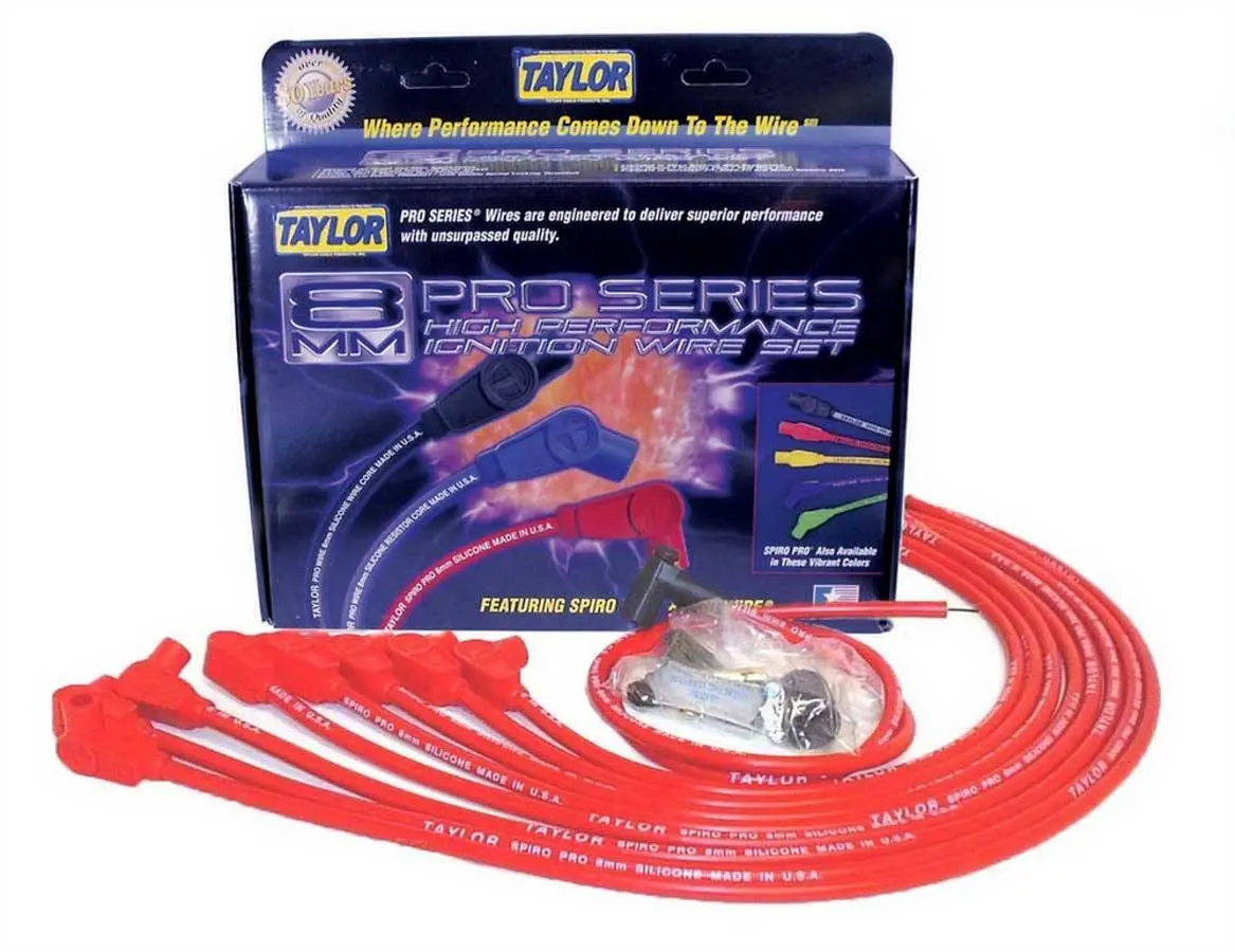 Taylor Sbc 8Mm Pro Race Wires- Red 1