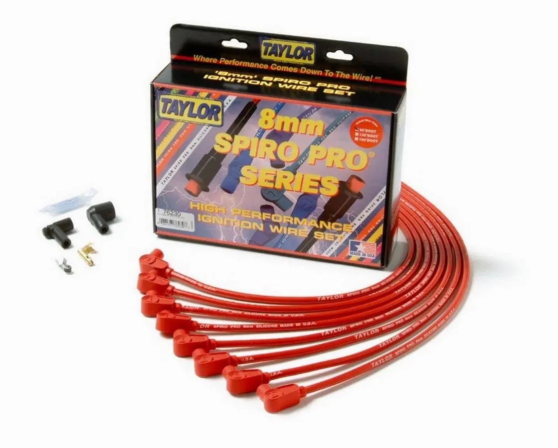 Taylor Sbc 8Mm Pro Race Wires- Red 1