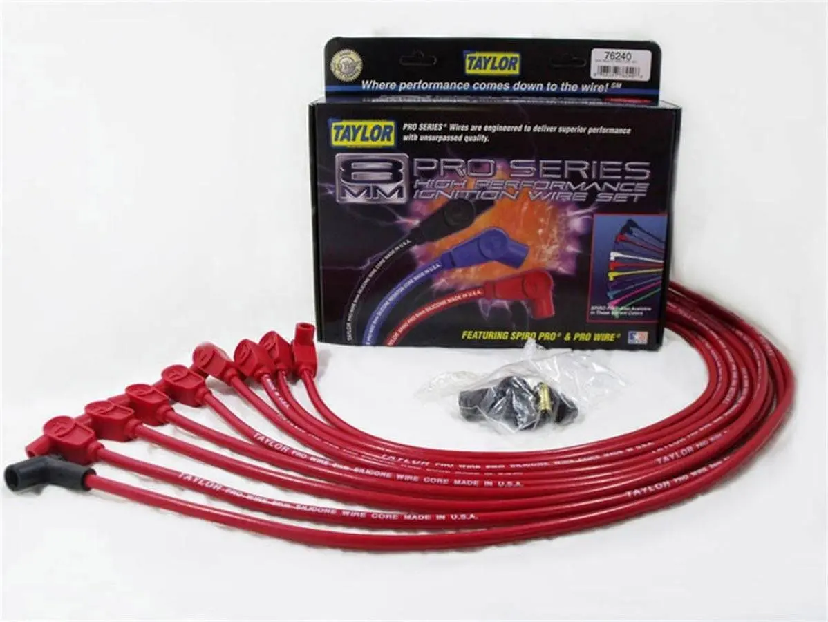 Taylor Sbc 8Mm Pro Race Wires- Red 1