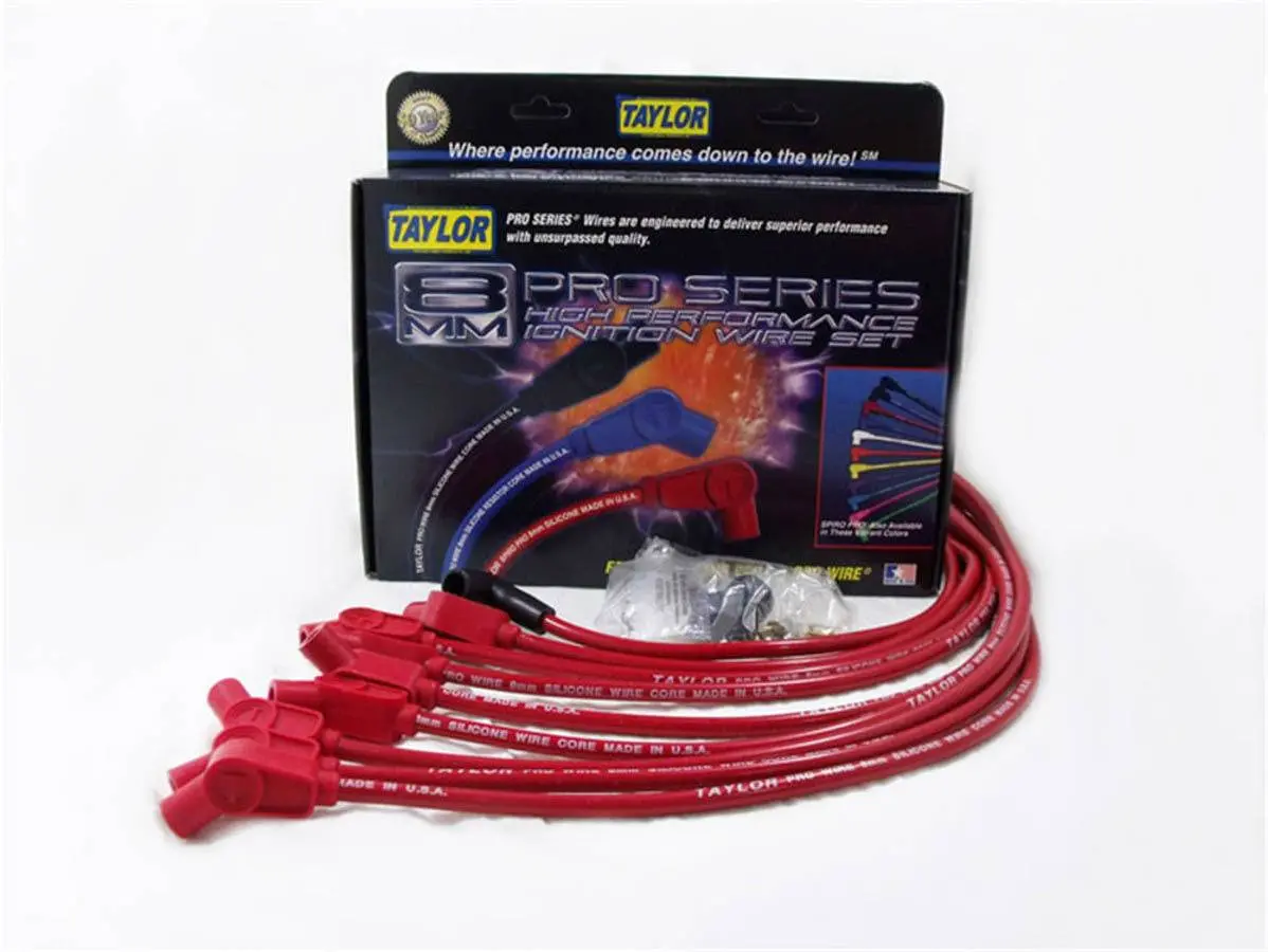 Taylor Bbc 8Mm Pro Race Wires- Red 1