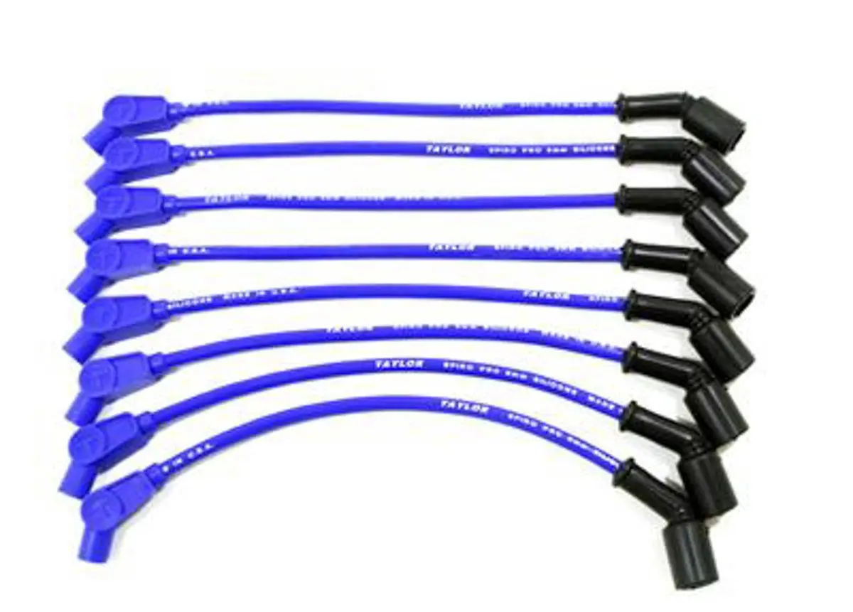 Taylor 409 Spiro-Pro Plug Wire Race Set 135-Deg Blue 1