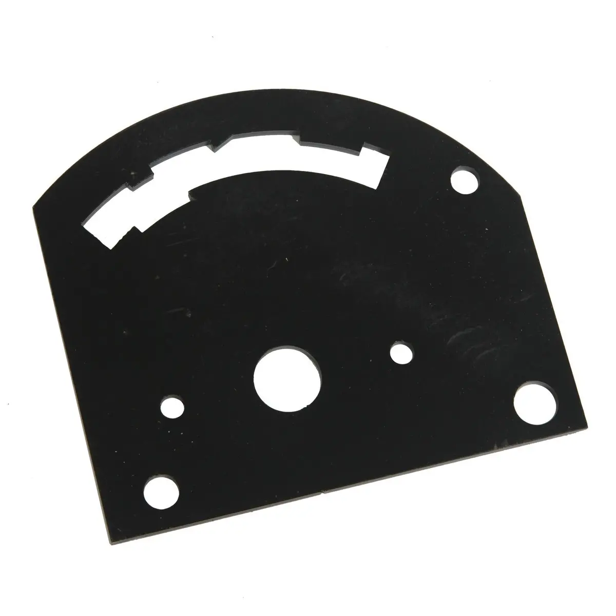 Tci 4-Speed Reverse Pattern Gate Plate Black Steel-Tci Outlaw/Thunder Stick 1