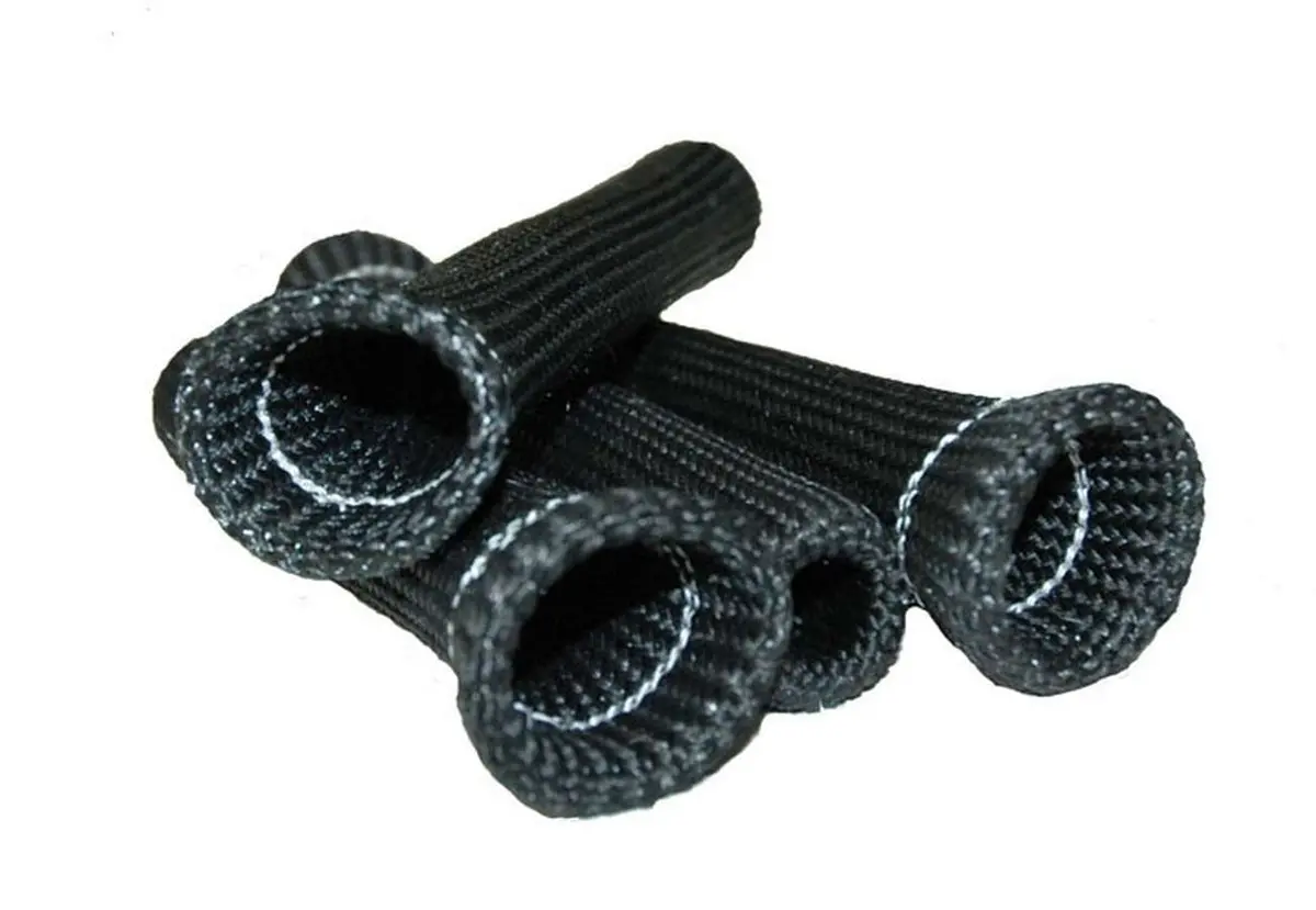 Spark Plug Boot Sleeves Black 4Pk 1