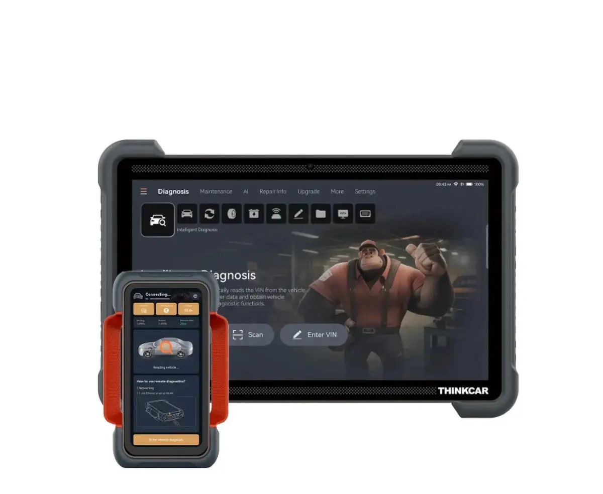 Thinkcar Expert 394 12" New Ai Technology Diagnostic Scan Tool With Ev Vehicles 1