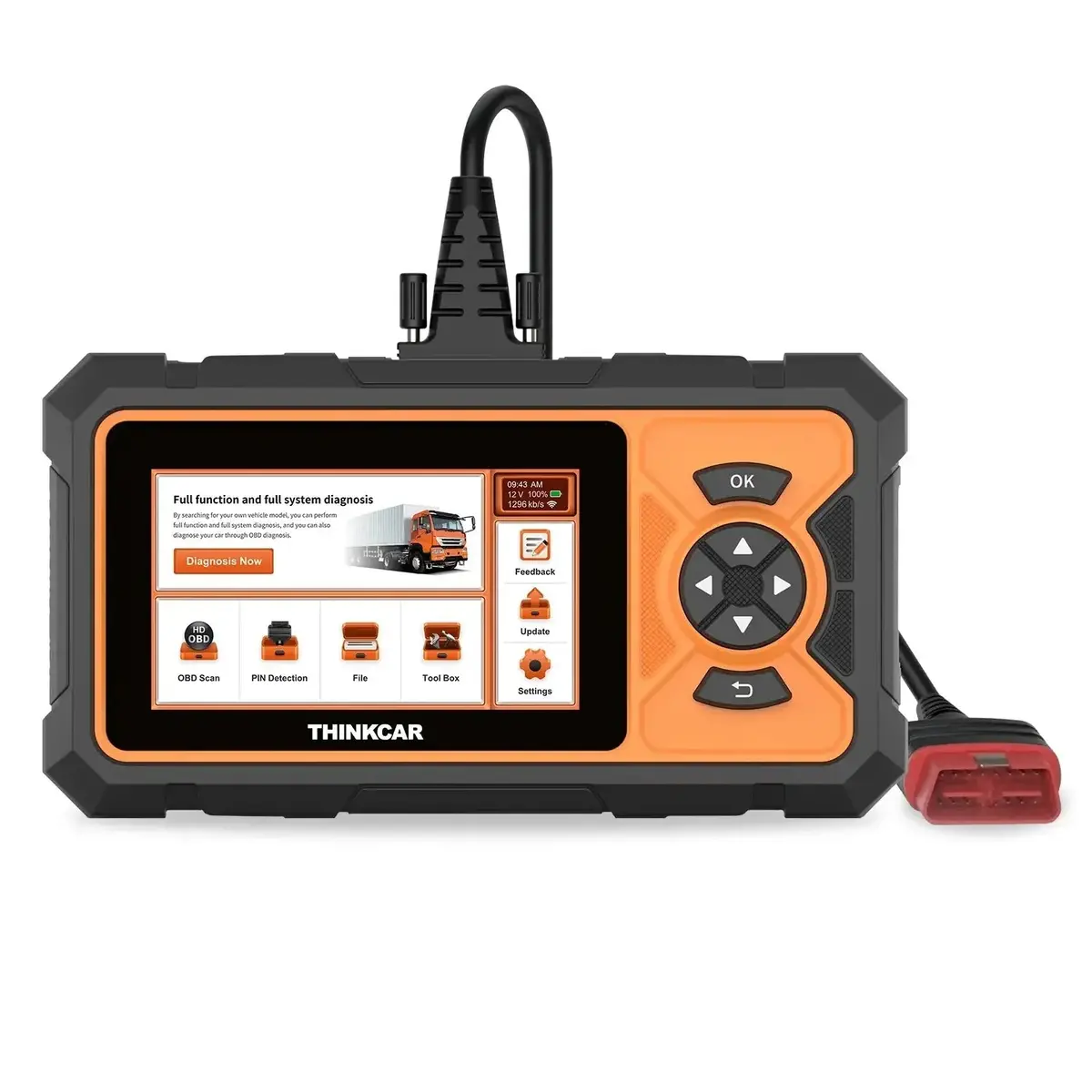 Thinkcar Thinkscan Hd 5 Inch Heavy Duty Scanner With Lifetime Free Updates 1