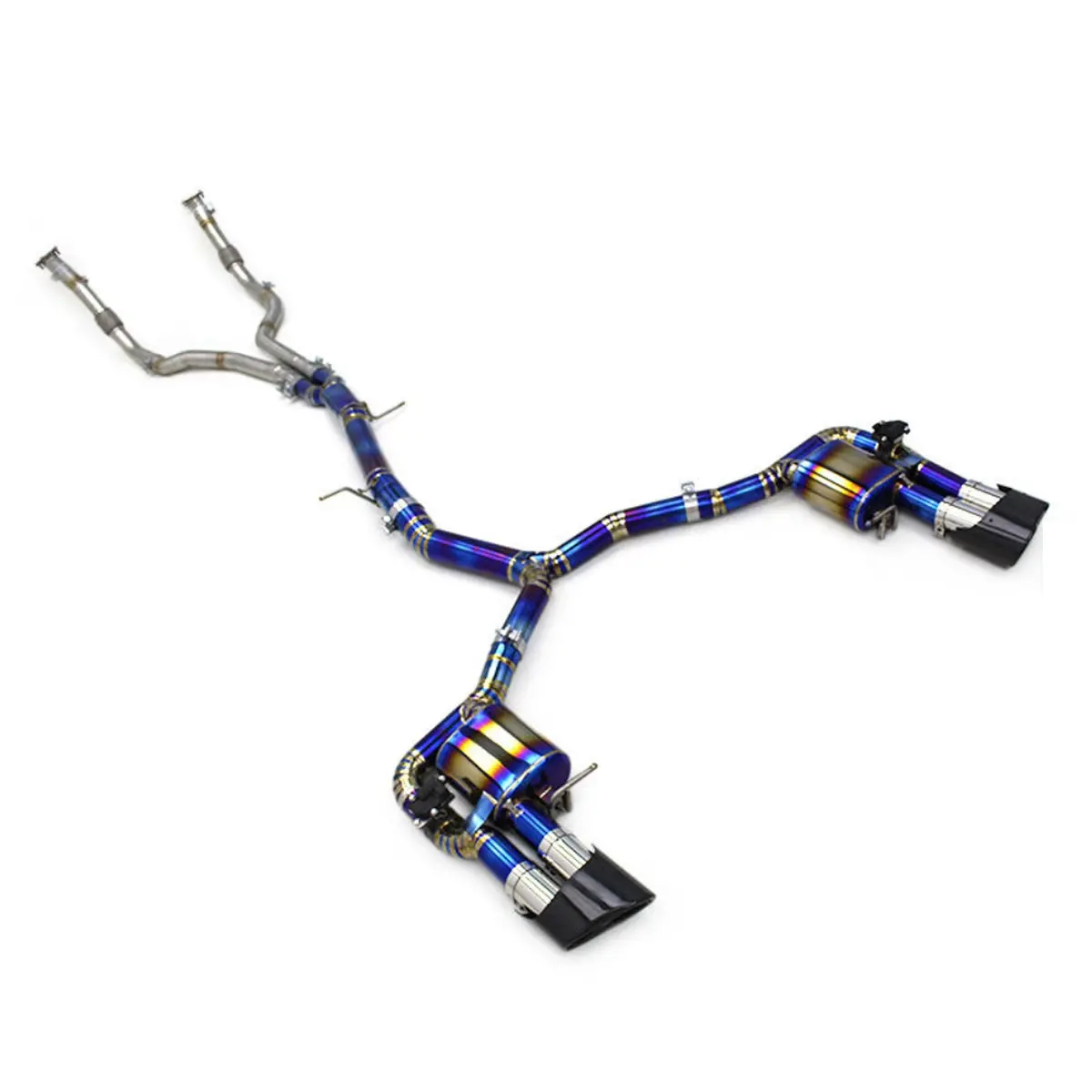 Titanium Valved Catback Exhaust System For Audi Rs4 Rs5 B9 B9.5 2.9T 1