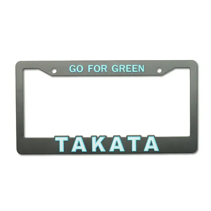 Tkt Go For Green License Plate Frame 1