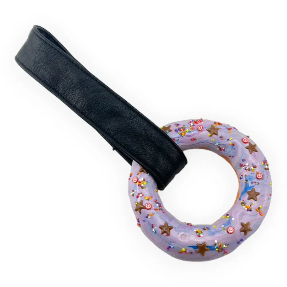 Tokyo Tom's  Light Purple Glaze  Donut Hang Ring With Assorted Sprinkles 1