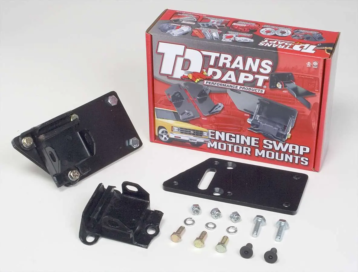 Ls1 Into Sbc Chassis Motor Mount Kit 1