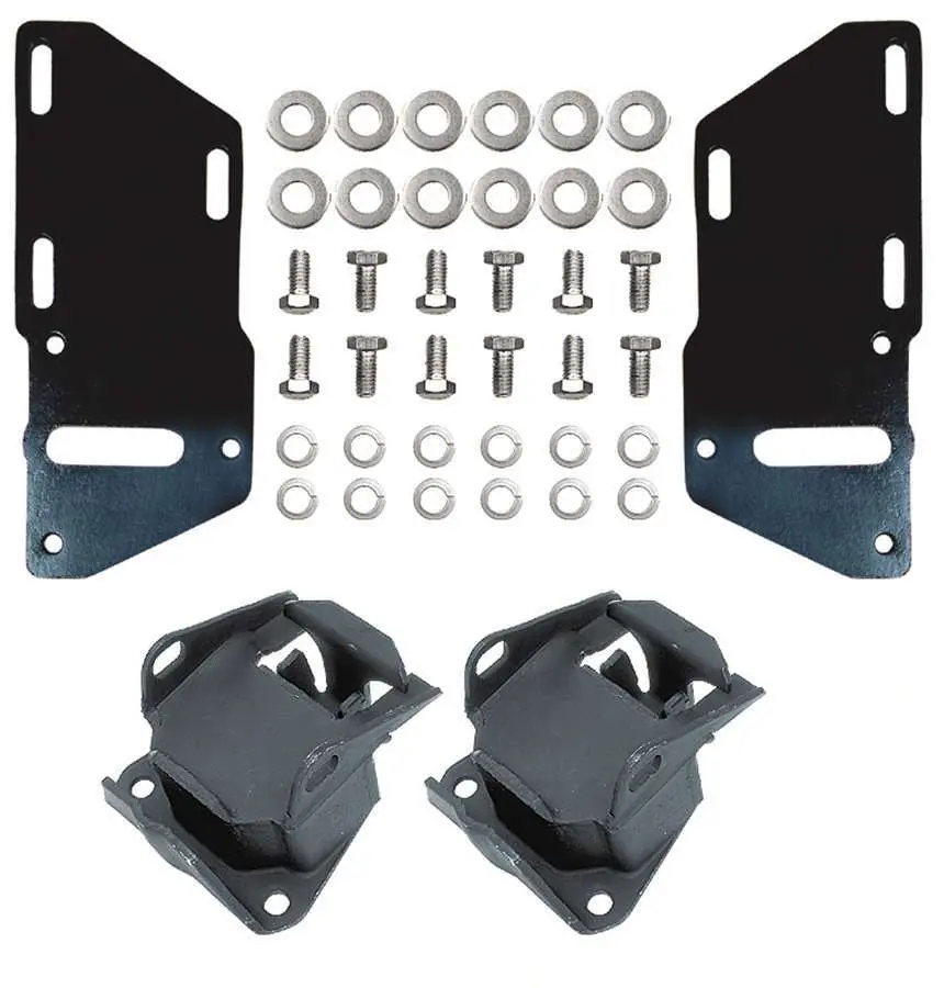 82-97 S-10 2Wd 4.3L To Sbc Motor Mounts 1