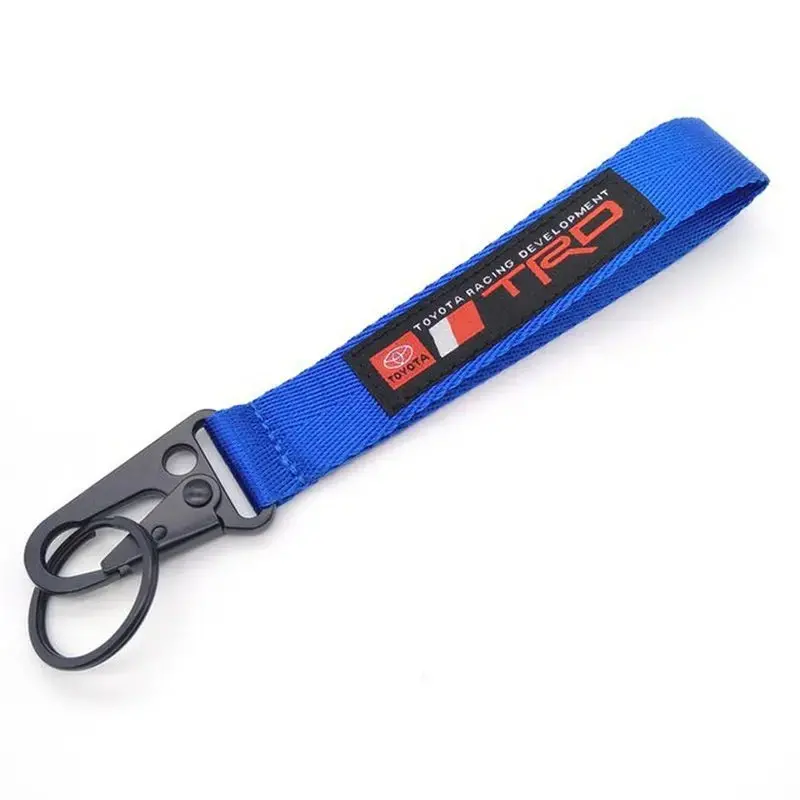 Trd Tow Hook Clasp Keychain Blue 1