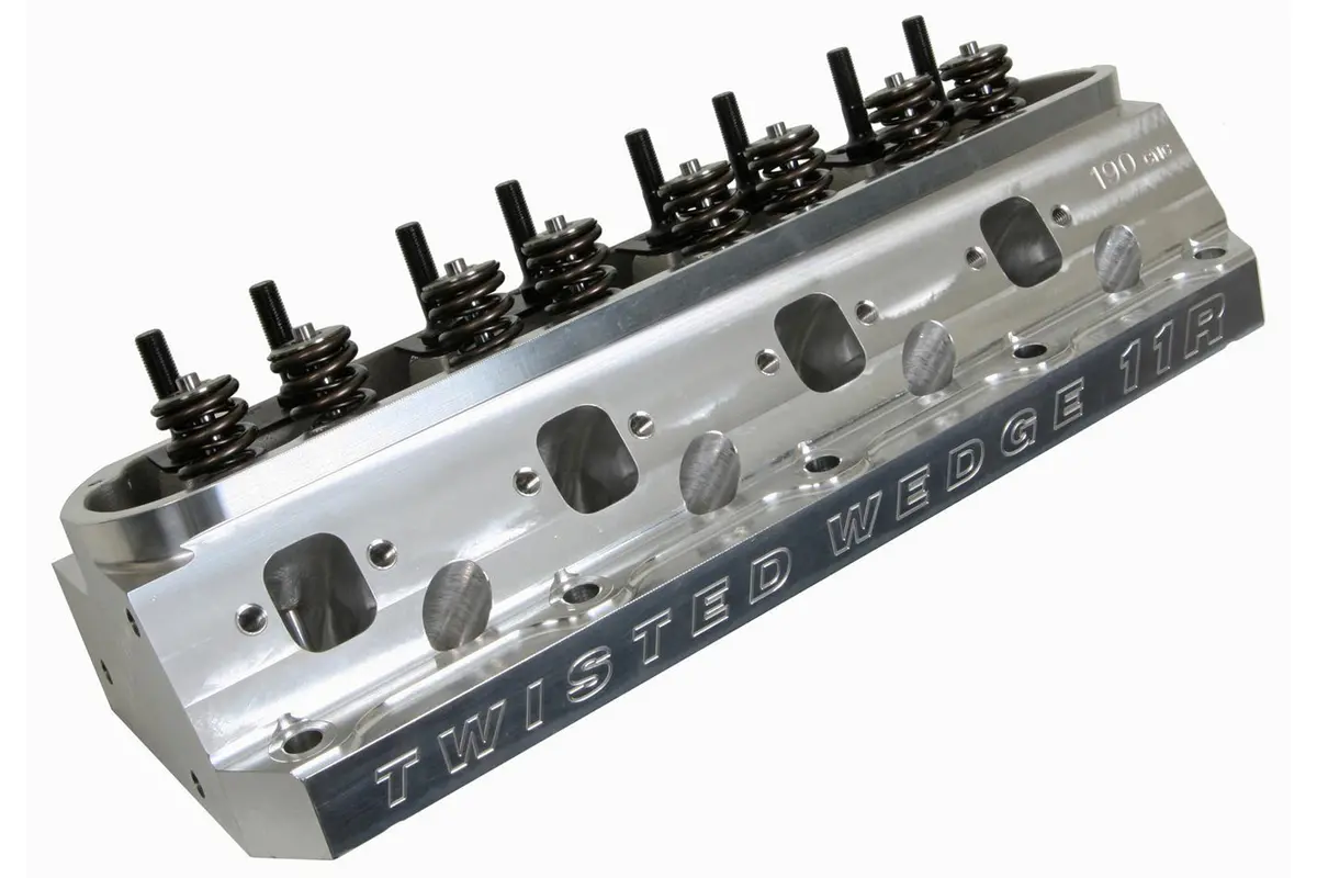 Trick Flow Sbf 190Cc Cylinder Head 66Cc Assembled 1