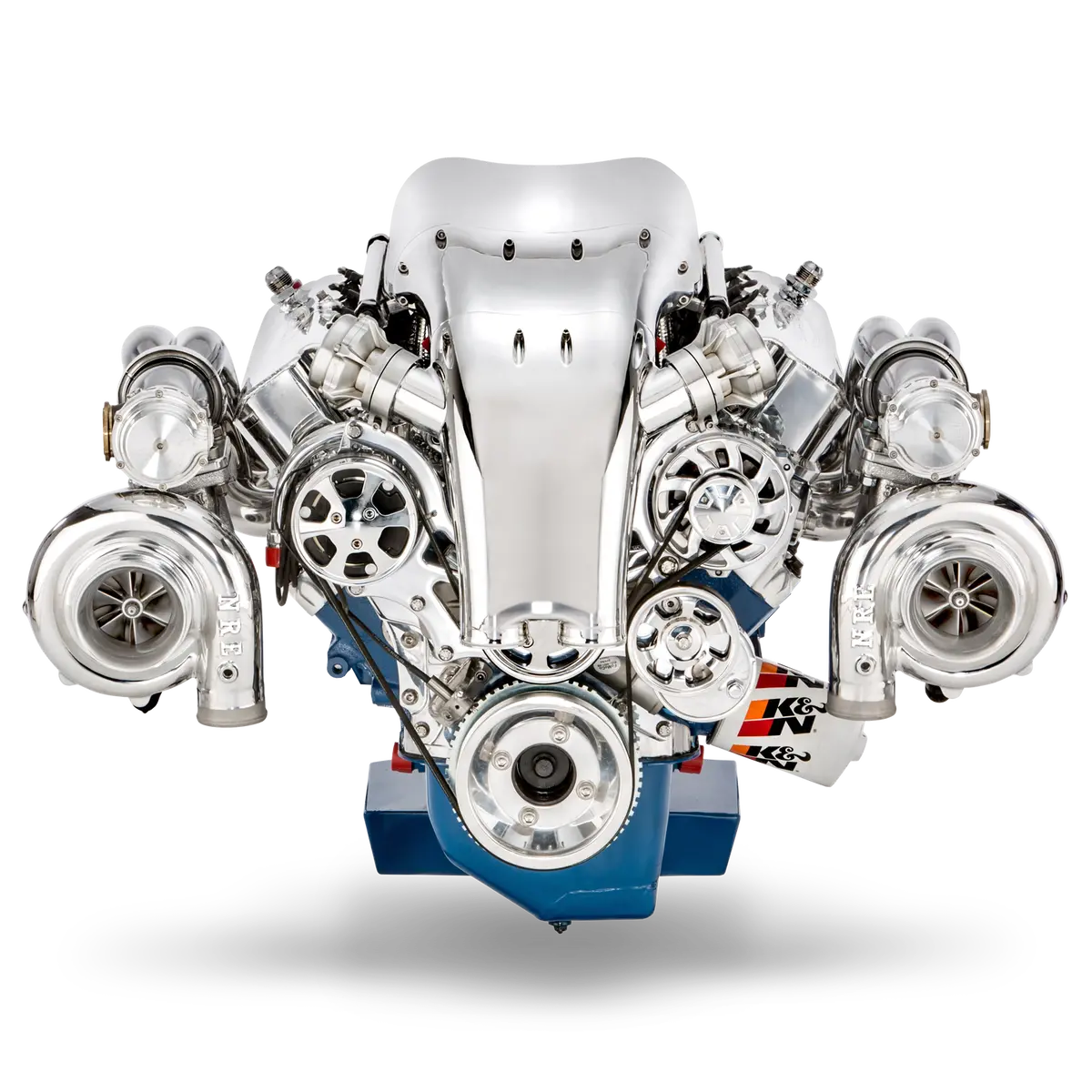 Nre Twin-Turbo Alien Windsor Ford 428 Hot Rod 1