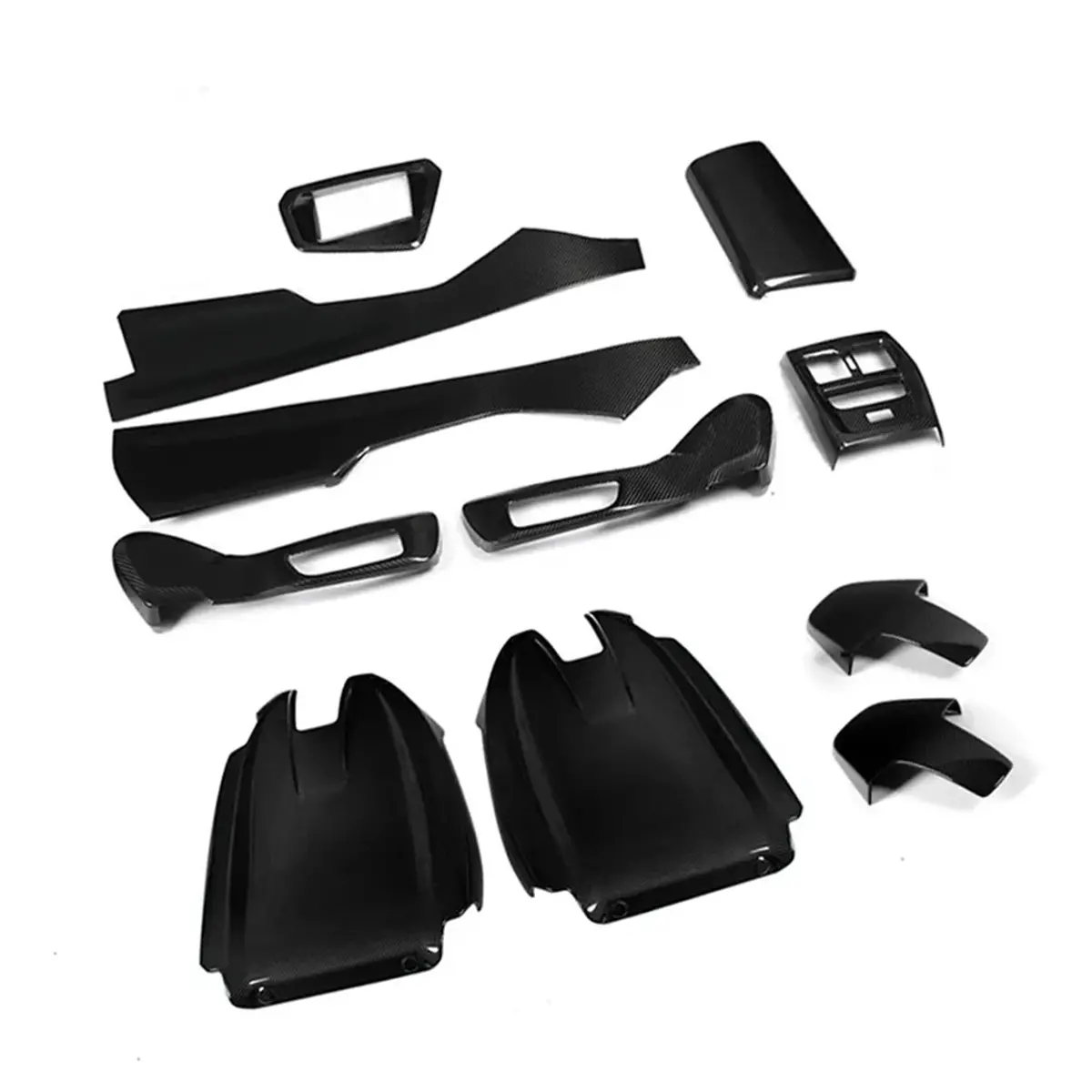 Prepreg Carbon Fiber Full Interior Panel Cover Kit For Bmw G87 M2 G80 G81 M3 G82 M4 M440i 1