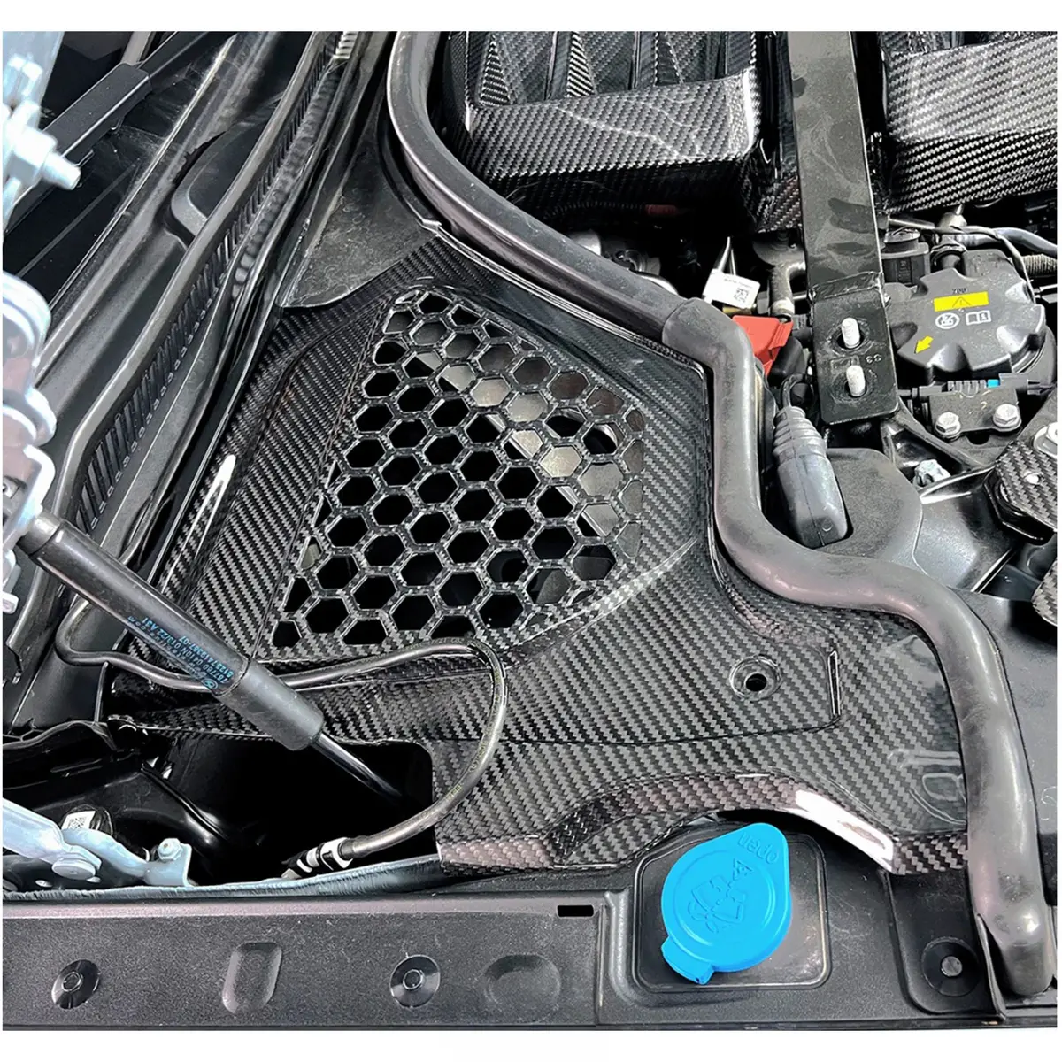 Carbon Fiber Engine Bay Top Cowl Covers For Bmw G8x G80 G81 G82 G83 G87 1