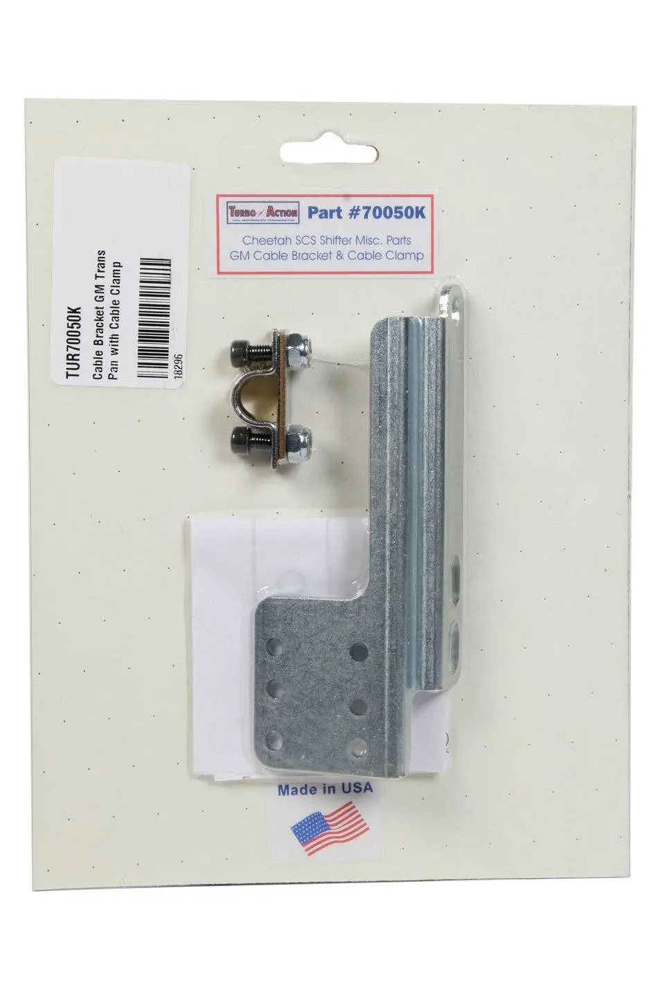 Turbo Action Cable Bracket Gm Trans Pan With Cable Clamp-Pg/400/350 1