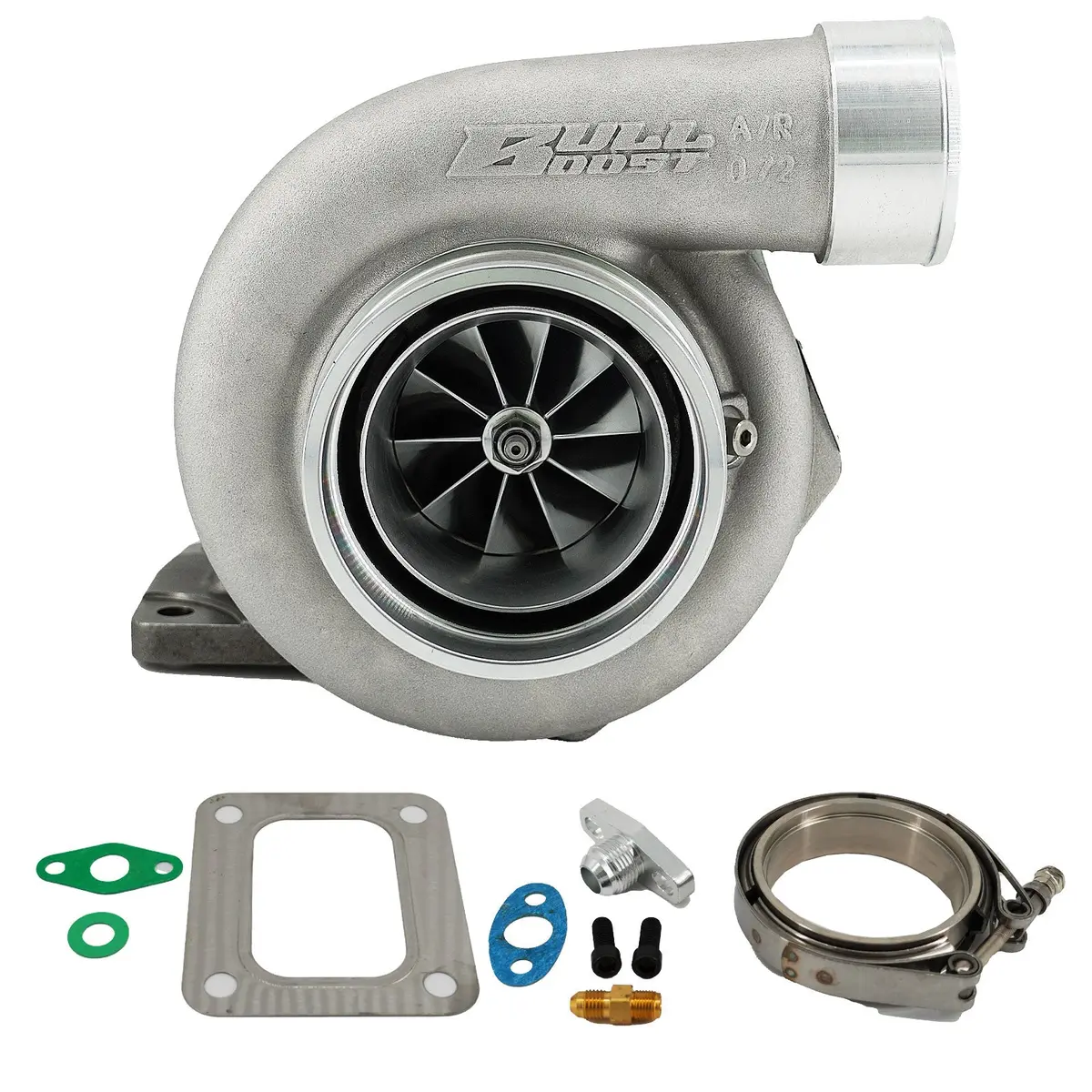 Gt35 Gtx3582 Billet Wheel Turbo .82 A/R T3 Vband Turbine Housing Anti-Surge 6262 1