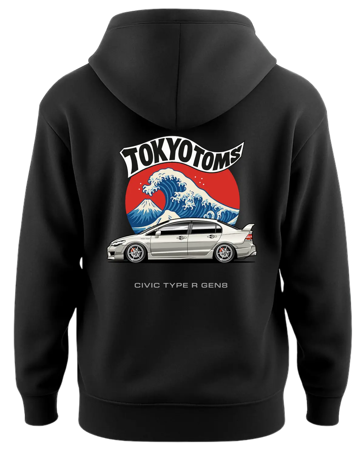 Tokyo Toms Honda Civic Gen 8 Wave Hoodie 1