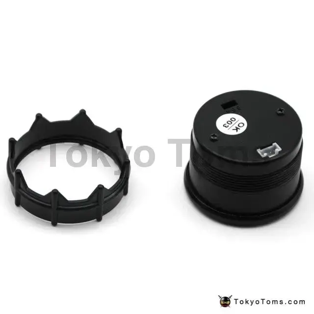 2" 52Mm 7 Colors Led Dual Display Boost/Water/Oil Temp/Oil Pressure/Volt/Air Fuel Ratio/Egt/Tachometer Car Gauge +Gauge Pods 6